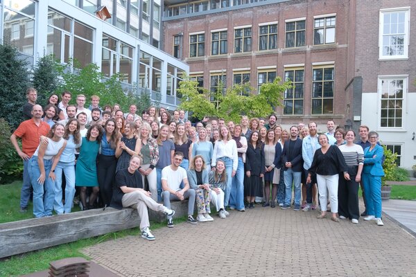 Onze laatste Q Sessie met alle collega's uit Den Haag, Wageningen en Brussel